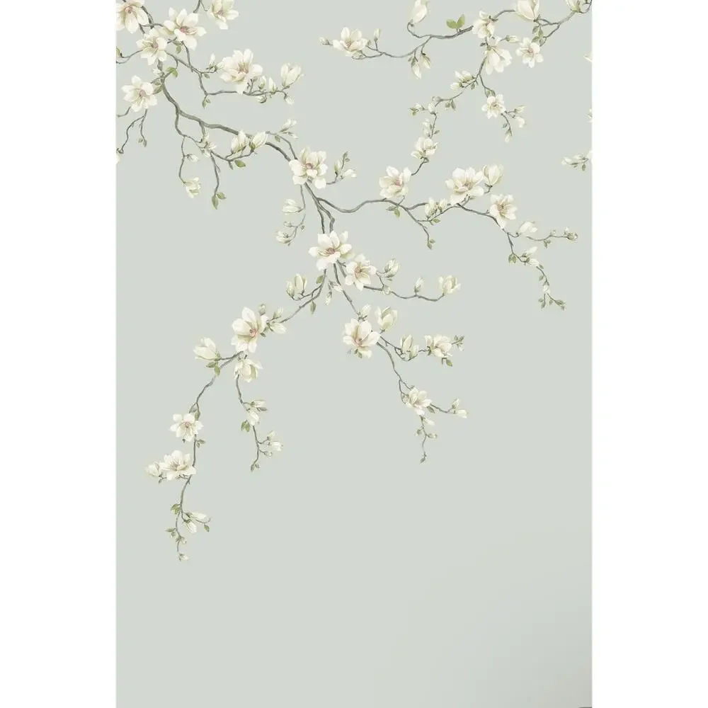 Anthropologie Ash Miyabi Bloom Unpasted 3-Panel Wall Mural